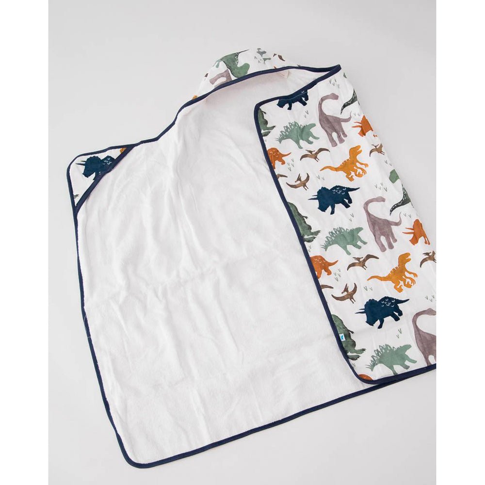 Hooded Towel &amp; Wash Cloth Dino Friends | Little Unicorn | Bath Time | Thirty 16 Williamstown