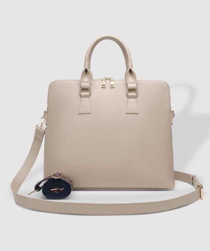 Houston Laptop Bag - Chai | Louenhide | Women&#39;s Accessories | Thirty 16 Williamstown