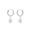 Huggie Freshwater Pearl Earrings - Silver | DPI Jewellery | Jewellery | Thirty 16 Williamstown