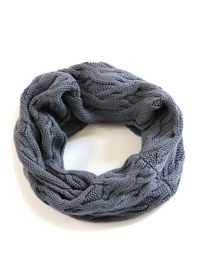 Infinity Scarf - Mable Slate | Uimi | Hats, Scarves &amp; Gloves | Thirty 16 Williamstown