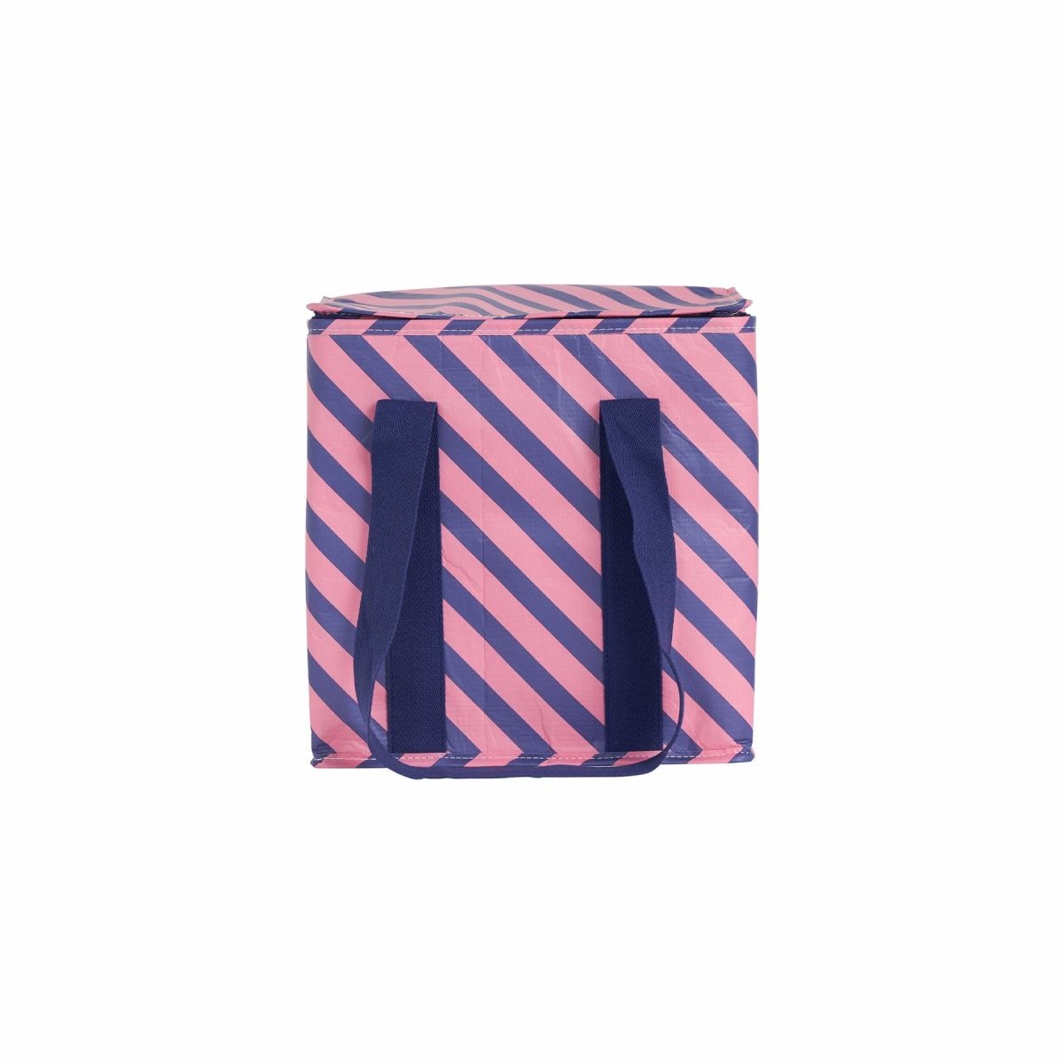 Insulated Tote - Pink Navy Stripe | Project Ten | Picnic Accessories | Thirty 16 Williamstown