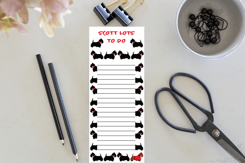 Jotter - Scott Lots To Do | All Gifts Australia | Magnets & Jotters | Thirty 16 Williamstown