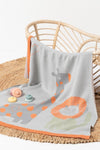 Jungle Buddies Baby Blanket | Indus | Bedding, Blankets &amp; Swaddles | Thirty 16 Williamstown