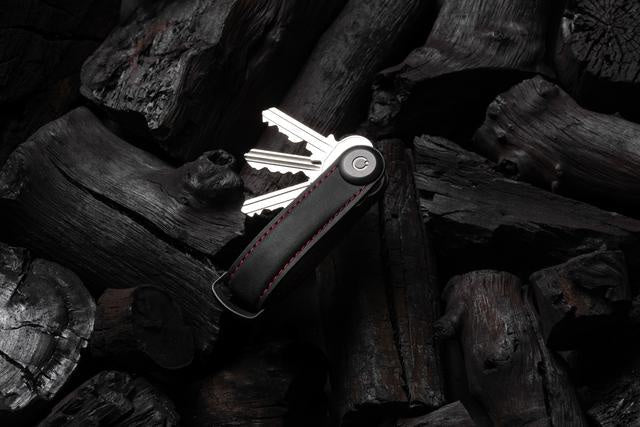 Key Organiser Crazy Horse Leather - Obsidian Black | Orbitkey | Accessories | Thirty 16 Williamstown