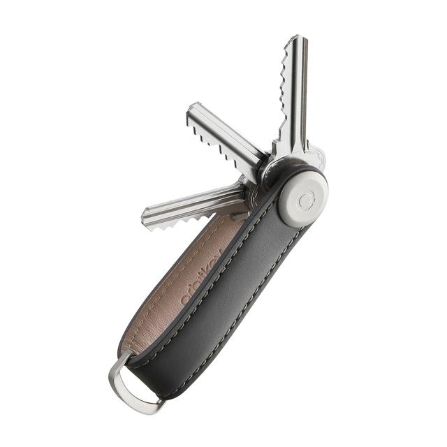 Key Organiser Leather - Charcoal/Grey | Orbitkey | Accessories | Thirty 16 Williamstown