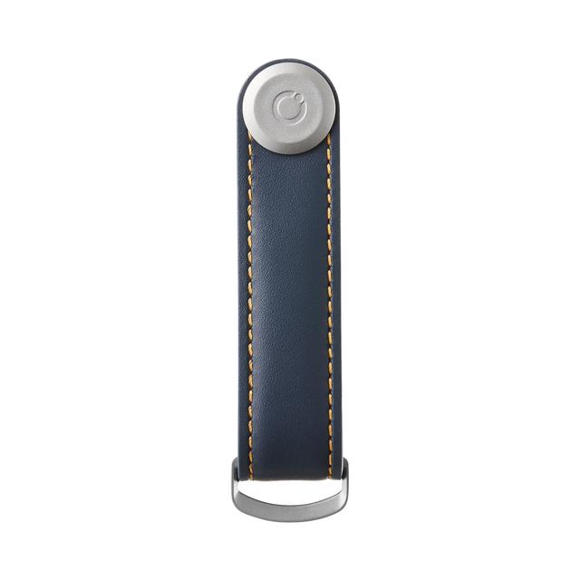 Key Organiser Leather - Navy/Tan | Orbitkey | Accessories | Thirty 16 Williamstown