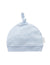 Knot Hat - Pale Blue | Purebaby | Baby & Toddler Hats & Beanies | Thirty 16 Williamstown