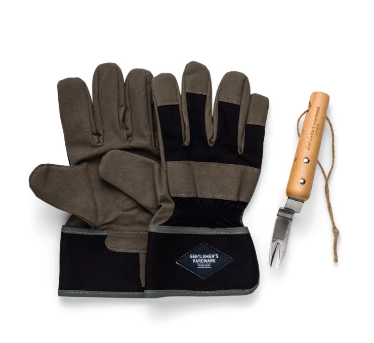Leather Gloves & Root Lifter | Gentlemen's Hardware | Men's Gardening | Thirty 16 Williamstown