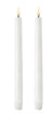 LED Nordic White Wax Taper Candles (2.3cm x 25.0cm) | Enjoy Living | Flameless Candles | Thirty 16 Williamstown