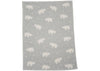 Lena Baby Blanket Rhinos Allover - Grey | David Fussenegger | Bedding, Blankets &amp; Swaddles | Thirty 16 Williamstown