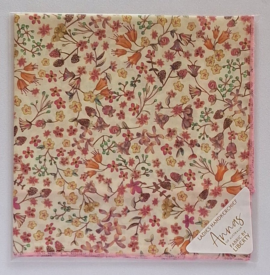 Liberty Print Hankie - Donna Leigh Pink | Annas of Australia | Hankies | Thirty 16 Williamstown