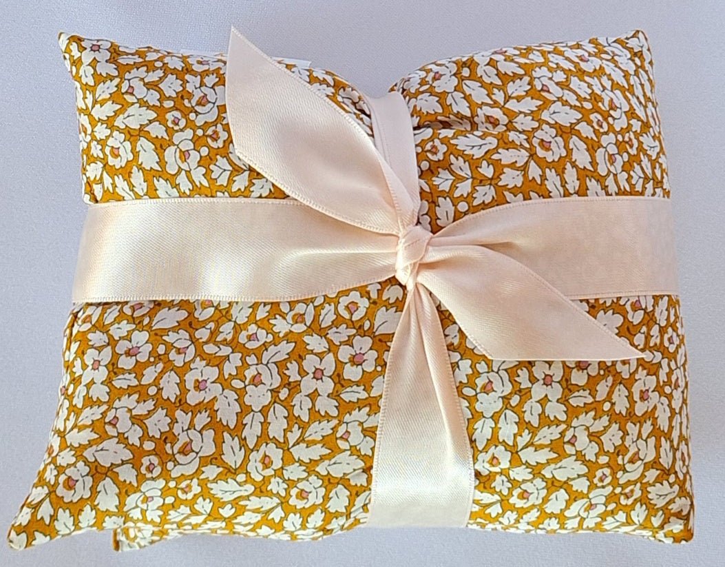 Liberty Print Wheat Bags - Feather Fields Gold | Annas of Australia | Heat Packs, Eye Pillows & Masks | Thirty 16 Williamstown