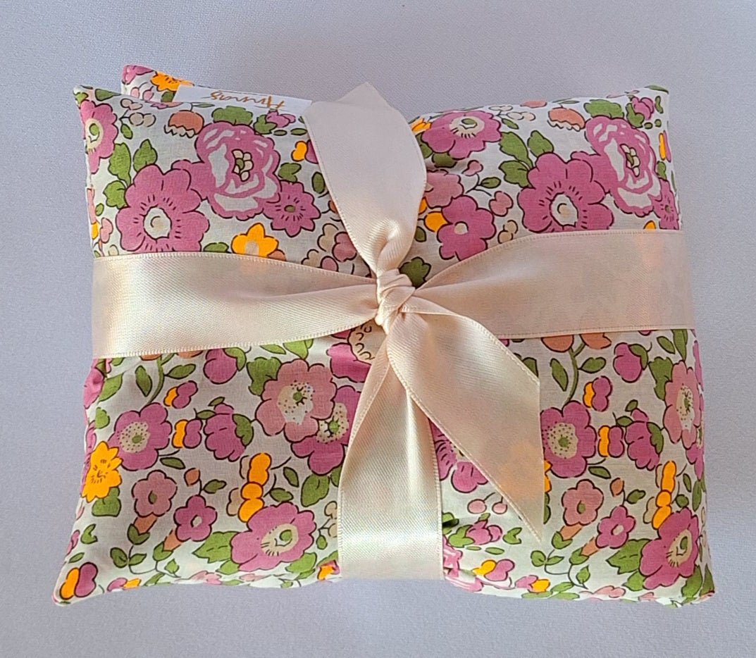 Liberty Print Wheat Bags - Pretty Pinky Orange | Annas of Australia | Heat Packs, Eye Pillows & Masks | Thirty 16 Williamstown