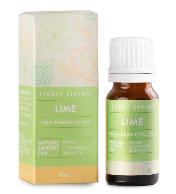 Lime Organic Oil 10ml | Lively Living | Vaporisers, Diffuser & Oils | Thirty 16 Williamstown