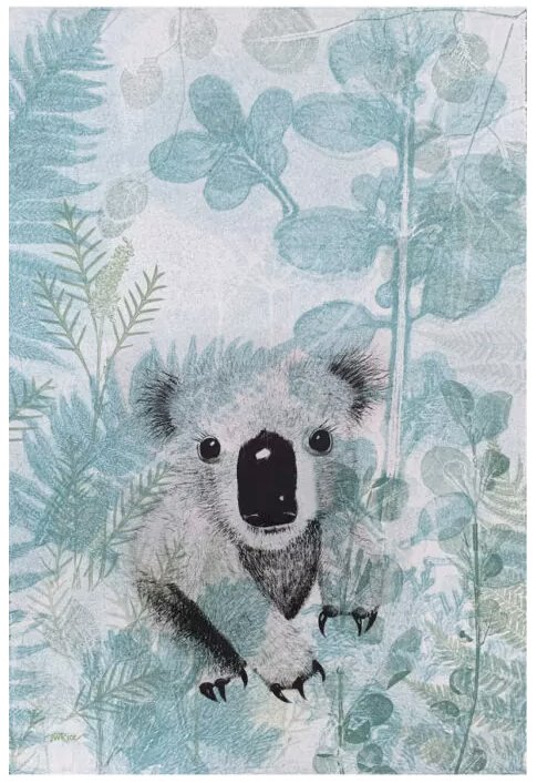 Linen Tea Towel - Koala | K E Design | Aprons, Mitts &amp; Tea Towels | Thirty 16 Williamstown