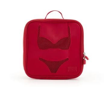 Lingerie Tote - Red | Lapoche | Travel Accessories | Thirty 16 Williamstown