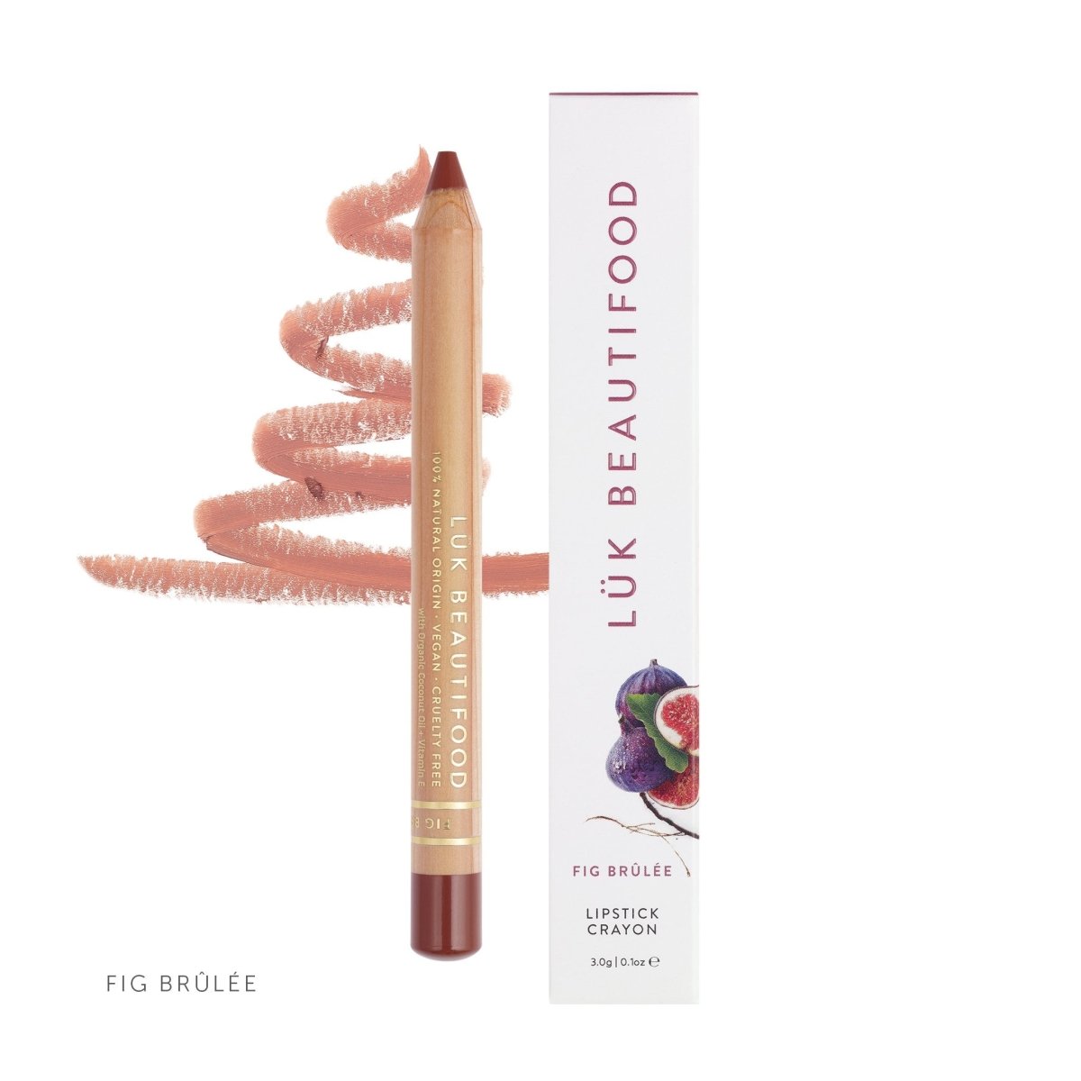 Lipstick Crayon - Fig Brûlée | Luk | Beauty | Thirty 16 Williamstown
