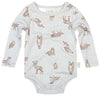 Long Sleeve Bodysuit - Arctic | Toshi | Baby &amp; Toddler Growsuits &amp; Rompers | Thirty 16 Williamstown