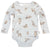 Long Sleeve Bodysuit - Arctic | Toshi | Baby & Toddler Growsuits & Rompers | Thirty 16 Williamstown