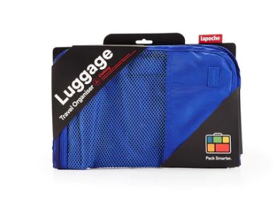 Luggage Organiser Medium - Blue | Lapoche | Travel Accessories | Thirty 16 Williamstown