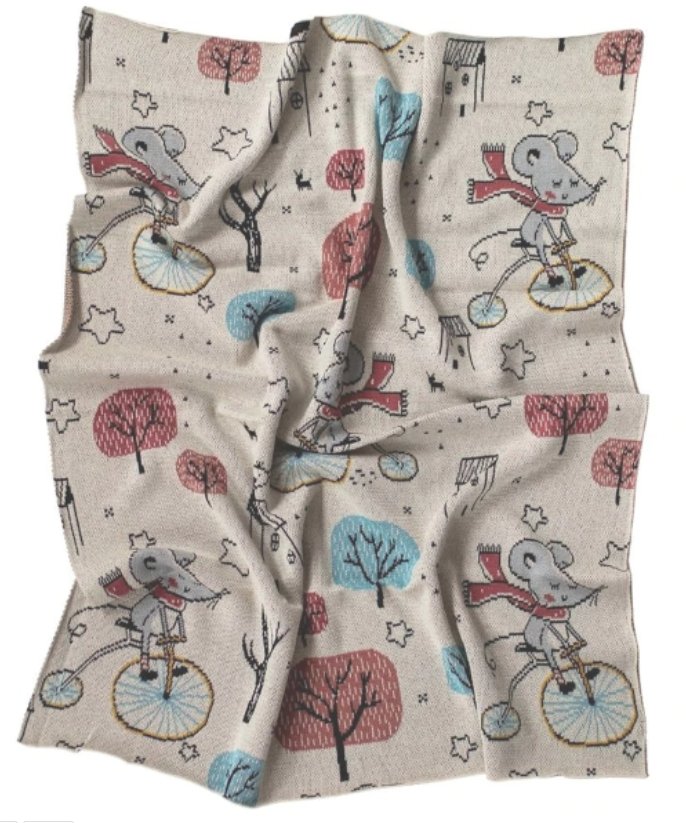 Maise Mouse Baby Blanket | Di Lusso Living | Bedding, Blankets &amp; Swaddles | Thirty 16 Williamstown