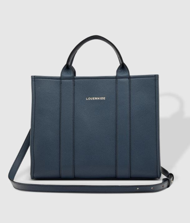 Manhattan Tote Bag - Steel Blue | Louenhide | Women's Accessories | Thirty 16 Williamstown