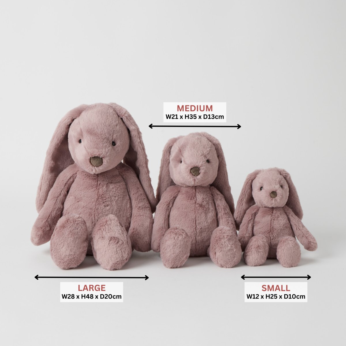 Mauve Bunny Small | Jiggle &amp; Giggle | Toys | Thirty 16 Williamstown