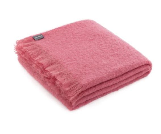 Mohair Throw - Rose | St Albans | Throws &amp; Rugs | Thirty 16 Williamstown