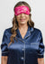Mulberry Silk Eye Mask - Fuchsia Palms | Silk Magnolia | Heat Packs, Eye Pillows & Masks | Thirty 16 Williamstown