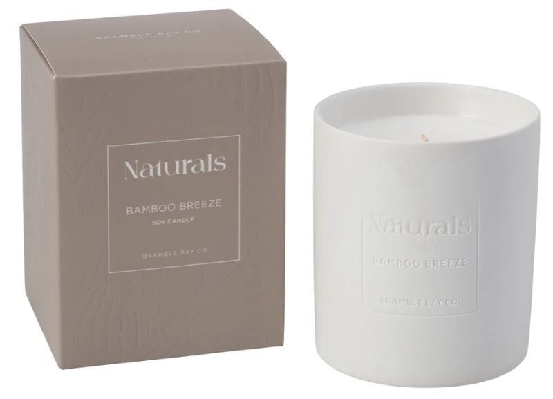 Naturals Candle - Bamboo Breeze | Bramble Bay | Home Fragrances | Thirty 16 Williamstown