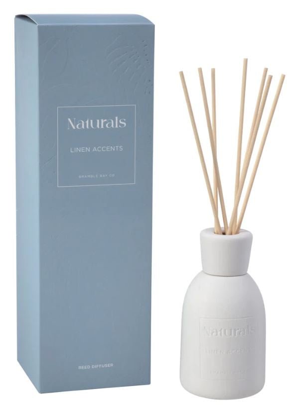 Naturals Diffuser - Linen Accents | Bramble Bay | Home Fragrances | Thirty 16 Williamstown