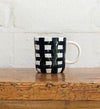 Navy Gingham Mug | Noss | Mugs &amp; Cups | Thirty 16 Williamstown