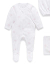 Newborn Hospital Pack - Pale Pink Tree | Purebaby | Baby &amp; Toddler Growsuits &amp; Rompers | Thirty 16 Williamstown