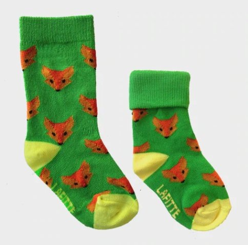 Novelty Fox Socks | Lafitte | Baby & Toddler Socks & Tights | Thirty 16 Williamstown