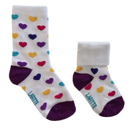 Novelty Heart Socks | Lafitte | Baby &amp; Toddler Socks &amp; Tights | Thirty 16 Williamstown