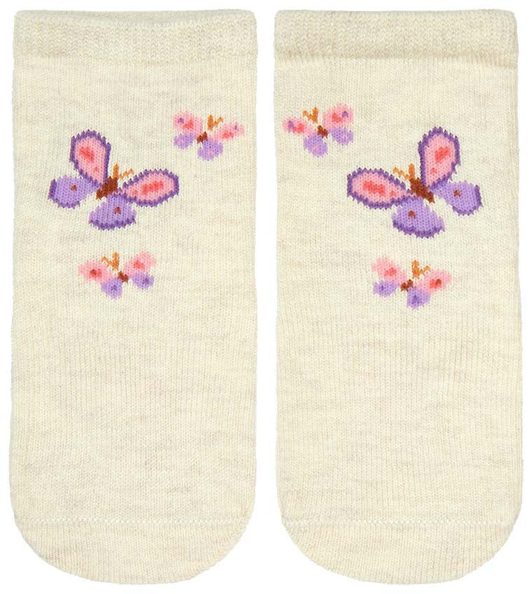 Organic Baby Socks -Butterfly Bliss | Toshi | Baby &amp; Toddler Socks &amp; Tights | Thirty 16 Williamstown