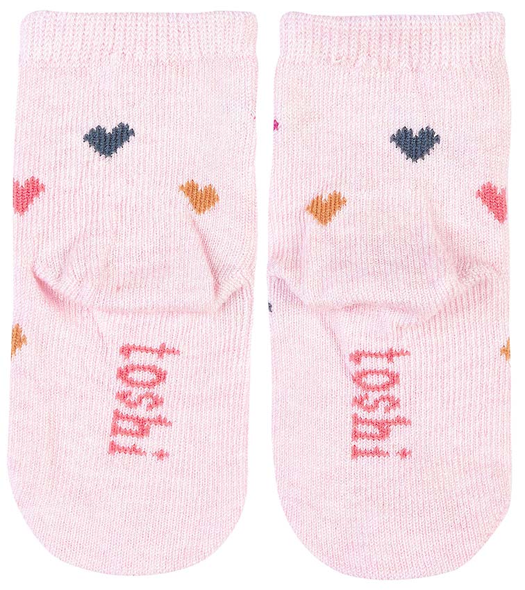 Organic Baby Socks - Hearts | Toshi | Baby &amp; Toddler Socks &amp; Tights | Thirty 16 Williamstown