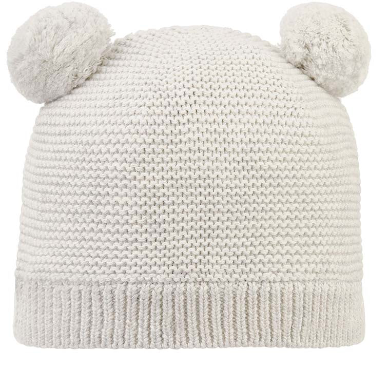 Organic Beanie Snowy - Pebble | Toshi | Baby & Toddler Hats & Beanies | Thirty 16 Williamstown