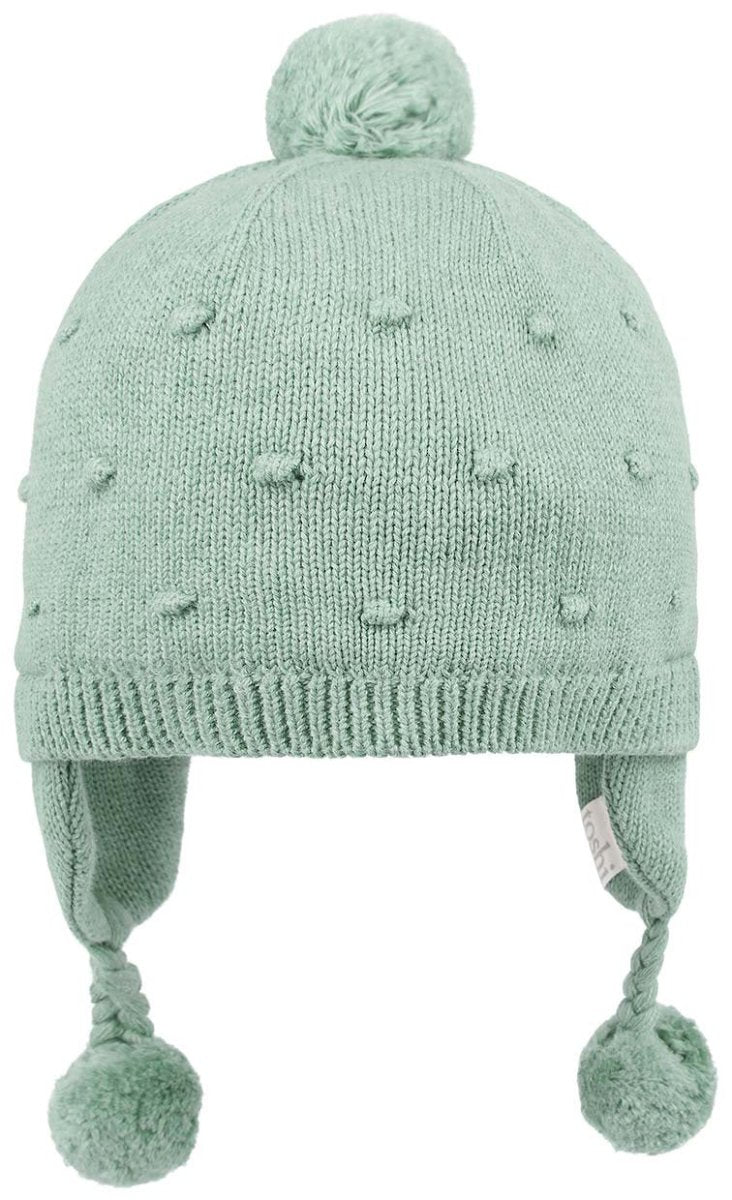 Organic Earmuff Fantasy - Jade | Toshi | Baby & Toddler Hats & Beanies | Thirty 16 Williamstown