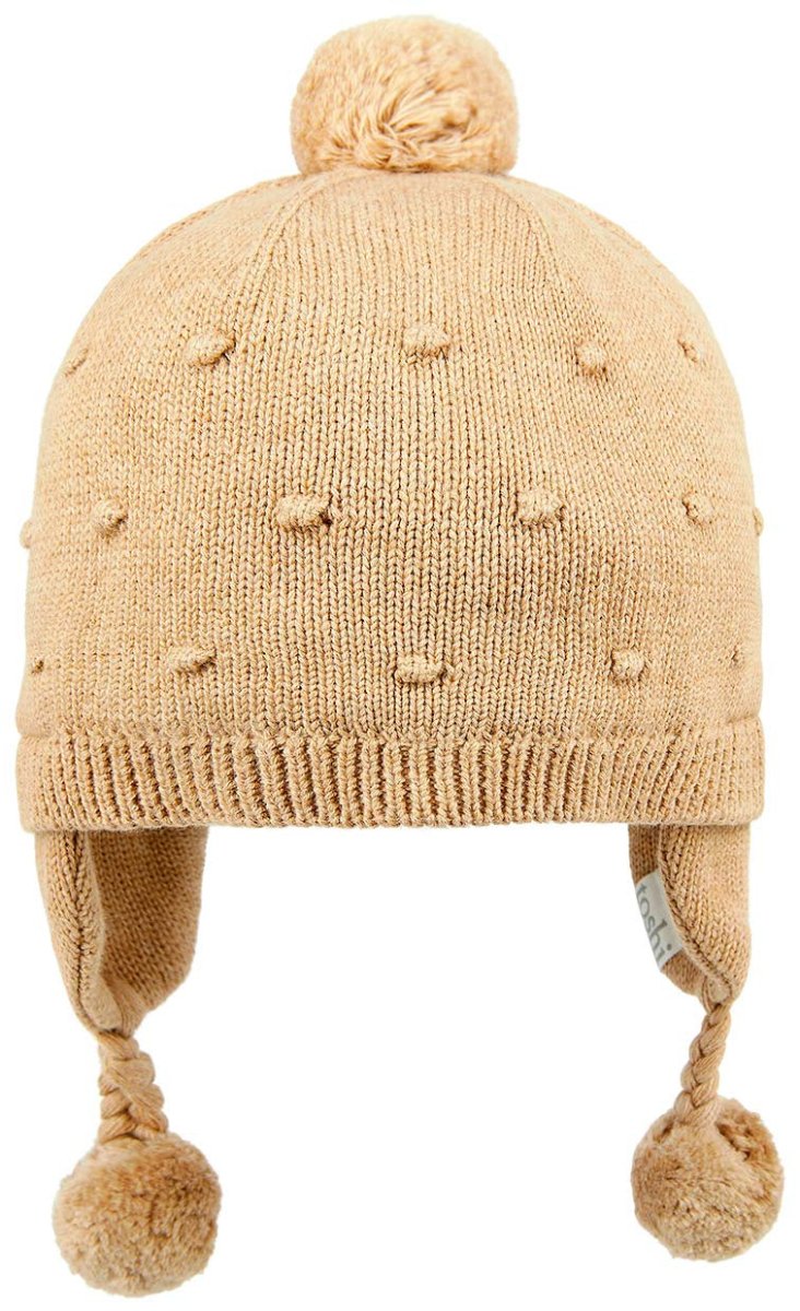 Organic Earmuff Fantasy - Popcorn | Toshi | Baby & Toddler Hats & Beanies | Thirty 16 Williamstown