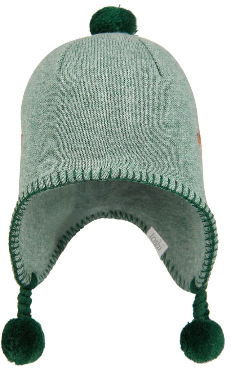 Organic Earmuff Storytime - Wallaby | Toshi | Baby & Toddler Hats & Beanies | Thirty 16 Williamstown