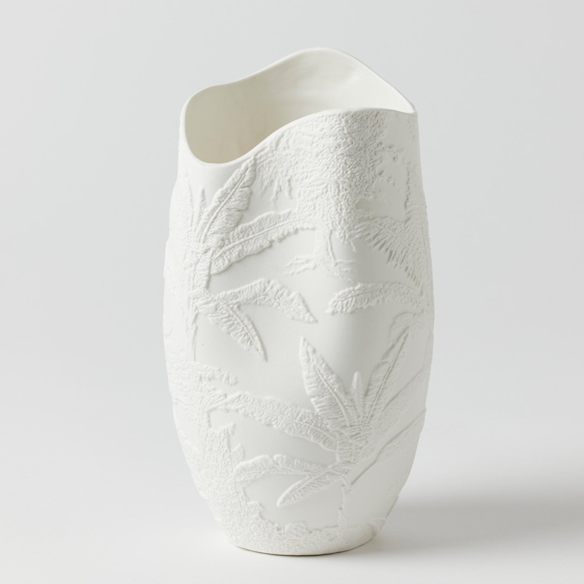 Organic Vase - White | Pilbeam Living | Decorator | Thirty 16 Williamstown