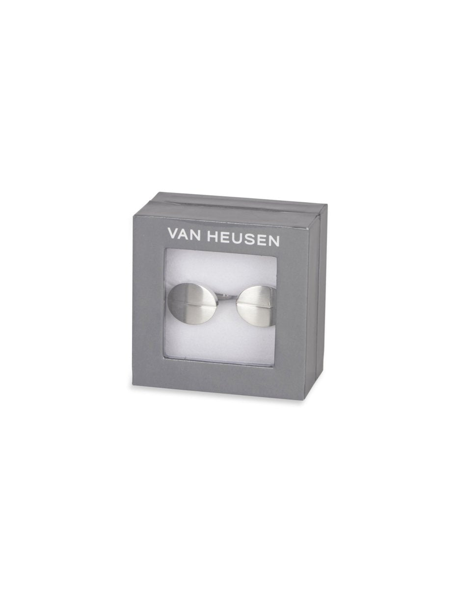 Oval Cufflinks - Silver | Van Heusen | Men's Accessories | Thirty 16 Williamstown