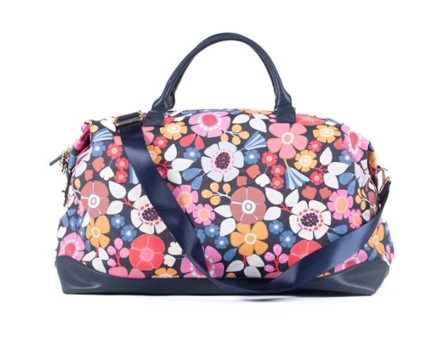 Overnight Bag - Flowers | Liv & Milly | Women's Accessories | Thirty 16 Williamstown