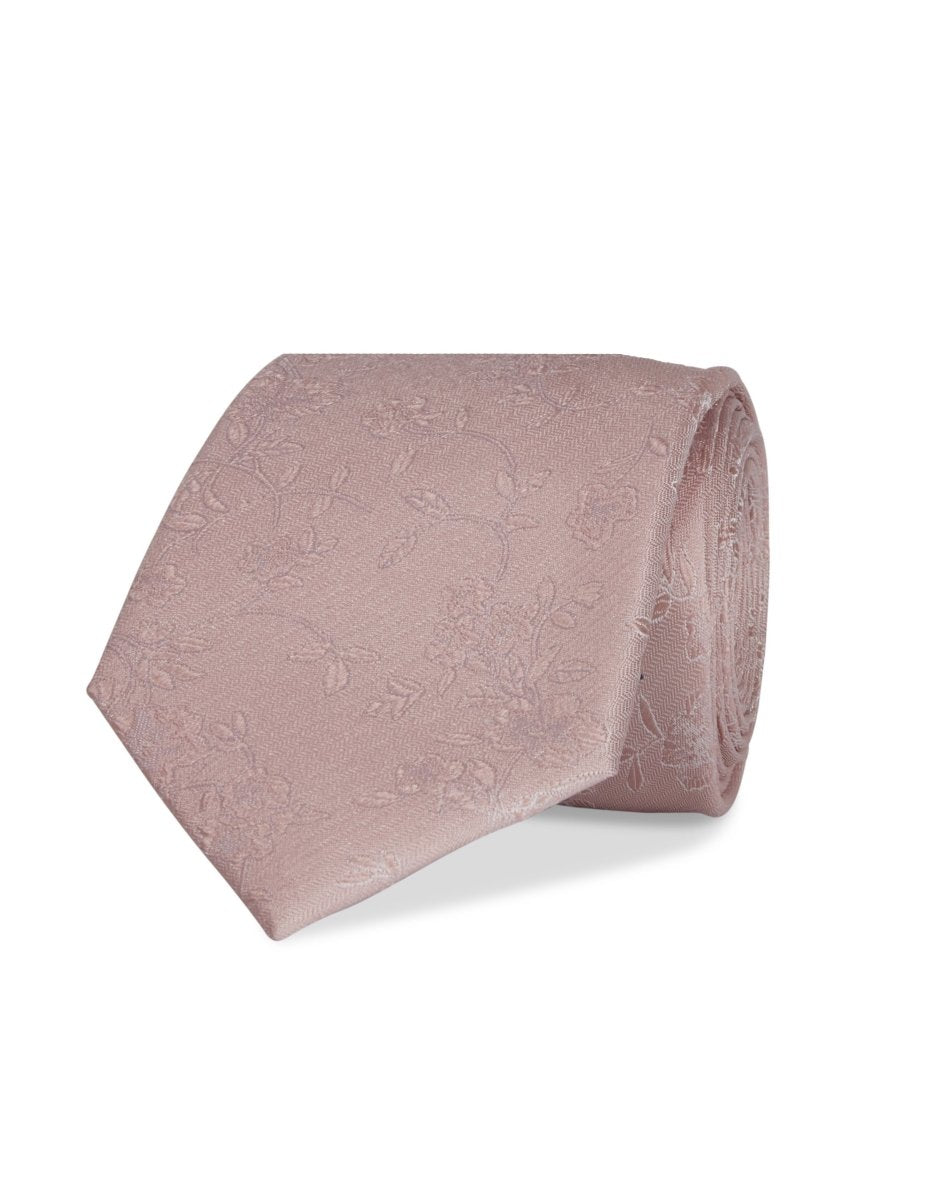 Paisley Silk Tie - Blush | Abelard | Men's Accessories | Thirty 16 Williamstown