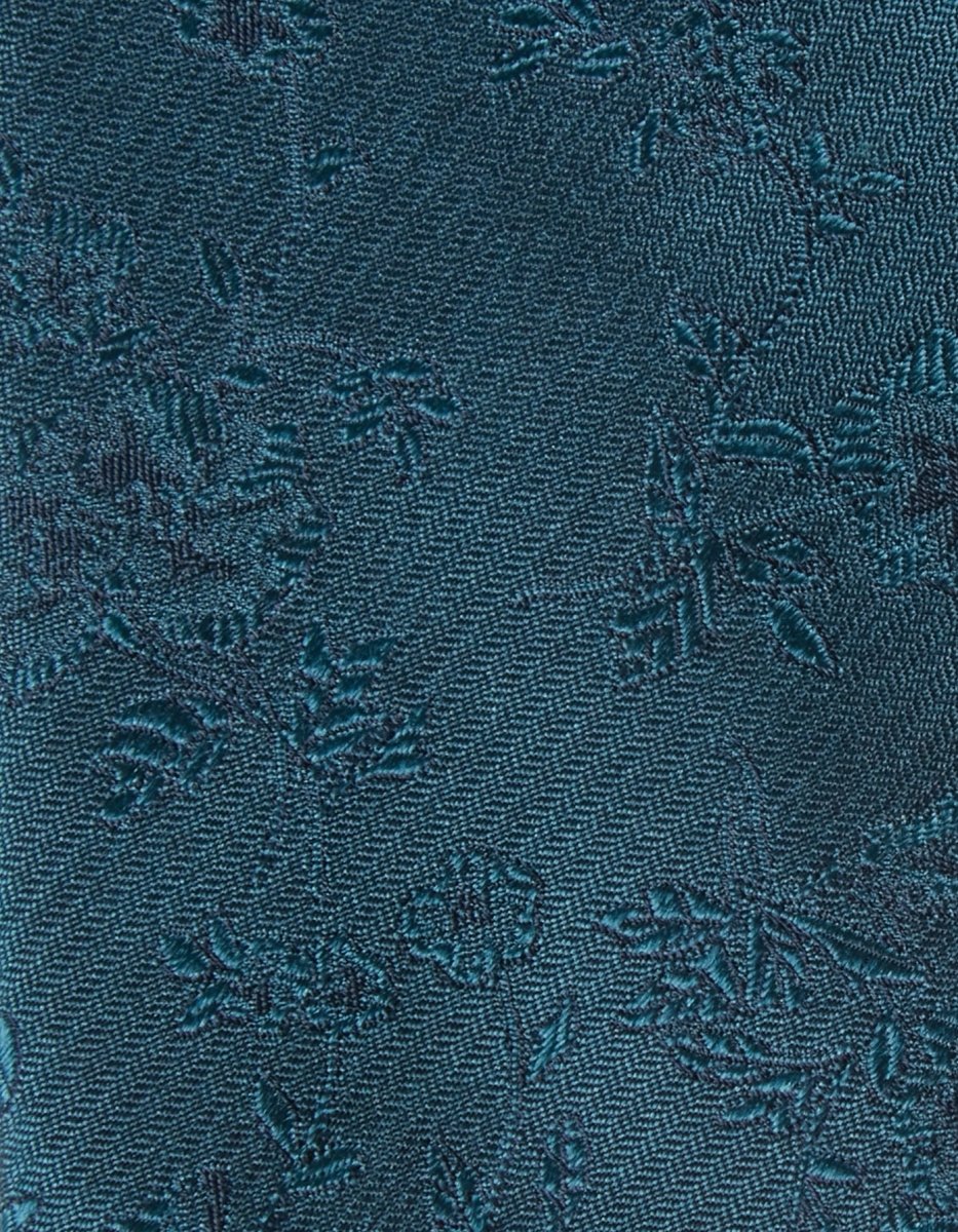 Paisley Silk Tie - Teal | Abelard | Men's Accessories | Thirty 16 Williamstown