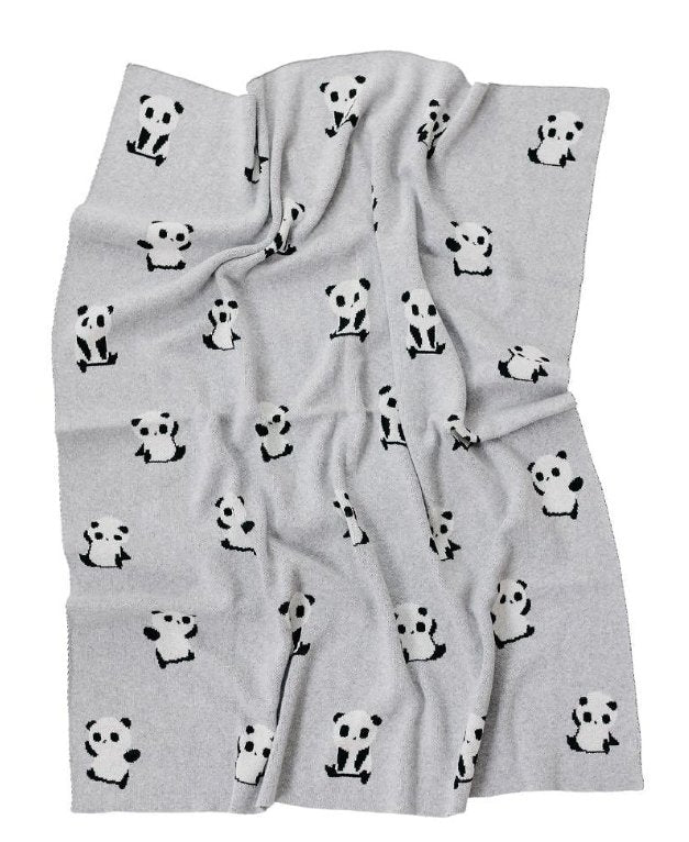 Percy Panda Blanket | Di Lusso Living | Bedding, Blankets & Swaddles | Thirty 16 Williamstown