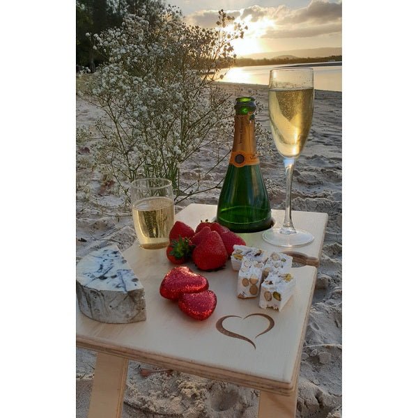 Petite Lovers Wine Table | Summer Picnic Tables | Picnic Accessories | Thirty 16 Williamstown