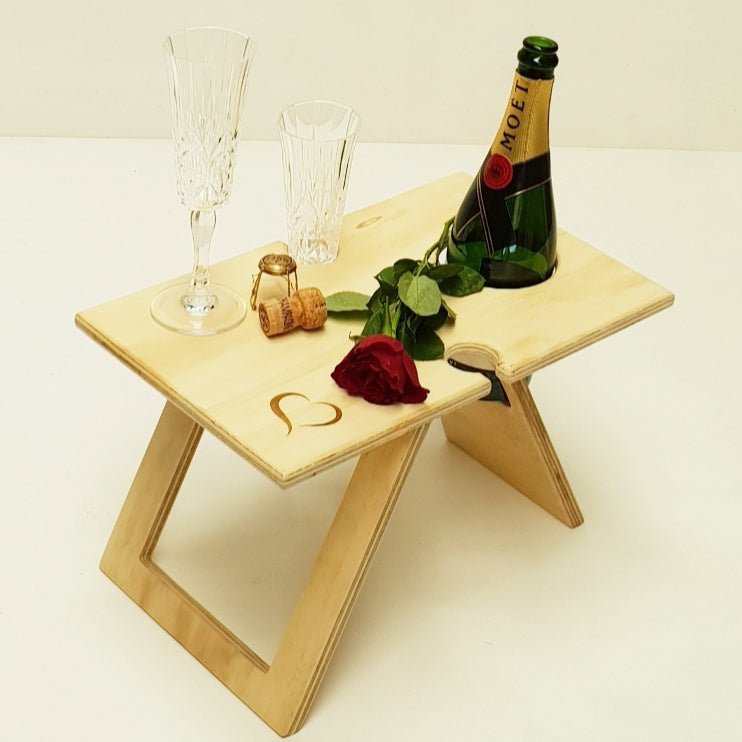 Petite Lovers Wine Table | Summer Picnic Tables | Picnic Accessories | Thirty 16 Williamstown