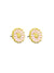 Pink Enamel Daisy Stud Earrings | Tiger Tree | Jewellery | Thirty 16 Williamstown